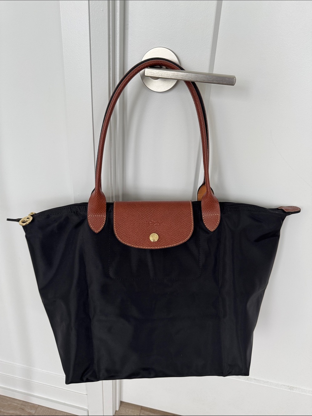 Longchamp Le Pliage Large Tote Bag Black